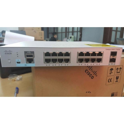 Switch Cisco WS-C2960L-16PS-LL