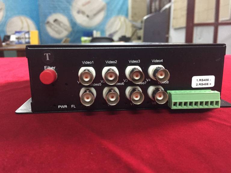 Bộ chuyển đổi video sang quang 8 kênh