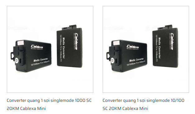 Converter quang single mode & lợi ích của việc bổ sung dây cáp quang