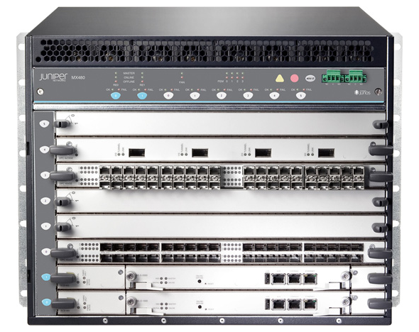 MX480 | MX480BASE3-AC | MX480BASE-AC | Router Juniper MX480 series