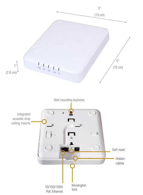 WiFi Ruckus Wireless ZoneFlex R300 901-R300-WW02 Indoor Access Point 